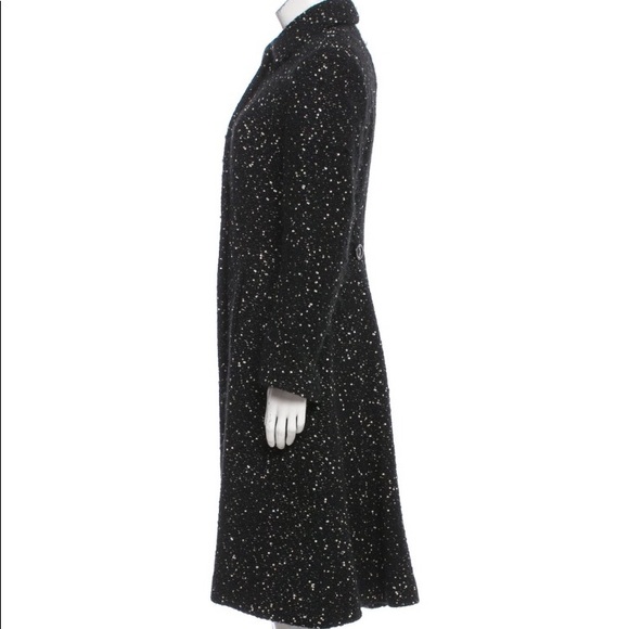 Piazza Sempione 🖤 long Wool coat Size 4 US 🖤 - Picture 4 of 10